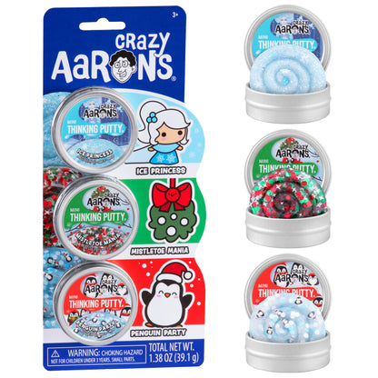 Christmas 2" Fidget Three Pack