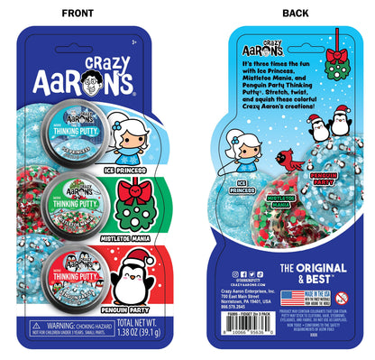 Christmas 2" Fidget Three Pack